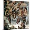 The Righteous Drawn up to Heaven, Detail from "The Last Judgement"-Michelangelo Buonarroti-Mounted Giclee Print