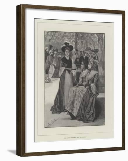 The Rights of Women, 1792, In Custody-null-Framed Giclee Print