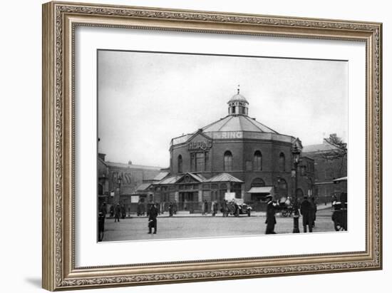 The Ring, Boxing Venue Near Blackfriars Road, London, 1926-1927-null-Framed Giclee Print