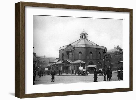 The Ring, Boxing Venue Near Blackfriars Road, London, 1926-1927-null-Framed Giclee Print