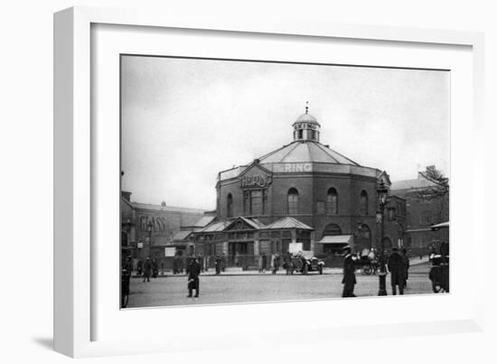 The Ring, Boxing Venue Near Blackfriars Road, London, 1926-1927-null-Framed Giclee Print