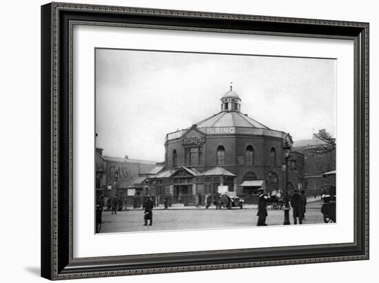 The Ring, Boxing Venue Near Blackfriars Road, London, 1926-1927-null-Framed Giclee Print