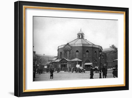 The Ring, Boxing Venue Near Blackfriars Road, London, 1926-1927-null-Framed Giclee Print