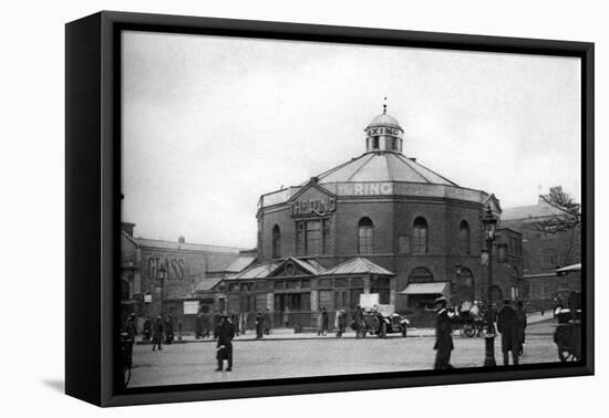 The Ring, Boxing Venue Near Blackfriars Road, London, 1926-1927-null-Framed Premier Image Canvas