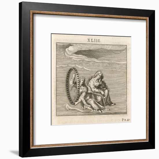 The Ring of Stars Known as the Milky Way-Gaius Julius Hyginus-Framed Art Print