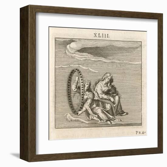 The Ring of Stars Known as the Milky Way-Gaius Julius Hyginus-Framed Art Print