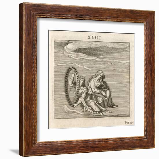 The Ring of Stars Known as the Milky Way-Gaius Julius Hyginus-Framed Art Print