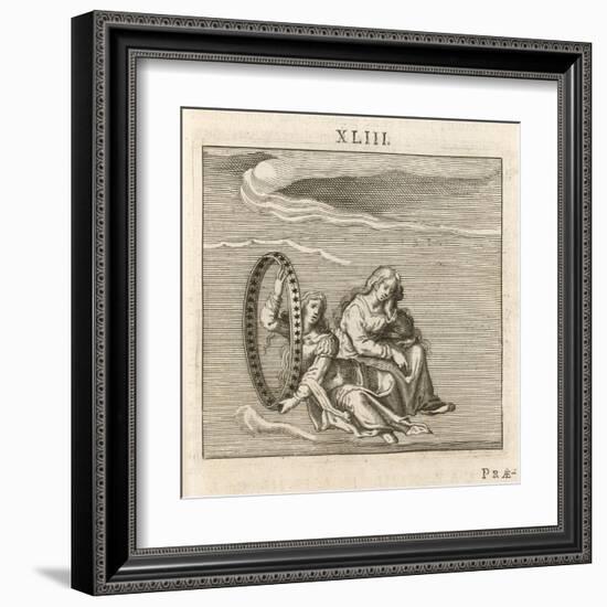 The Ring of Stars Known as the Milky Way-Gaius Julius Hyginus-Framed Art Print