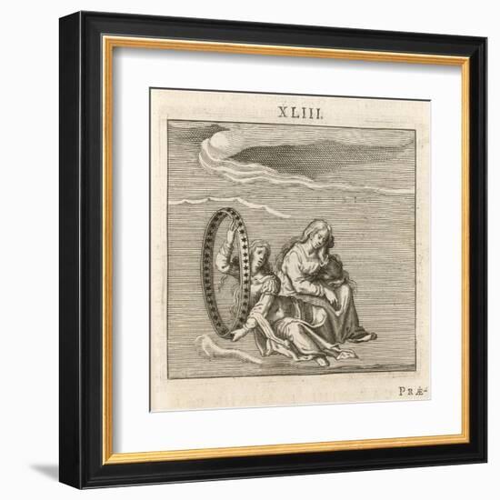 The Ring of Stars Known as the Milky Way-Gaius Julius Hyginus-Framed Art Print