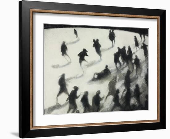 The Rink IV, 1991-Bill Jacklin-Framed Giclee Print