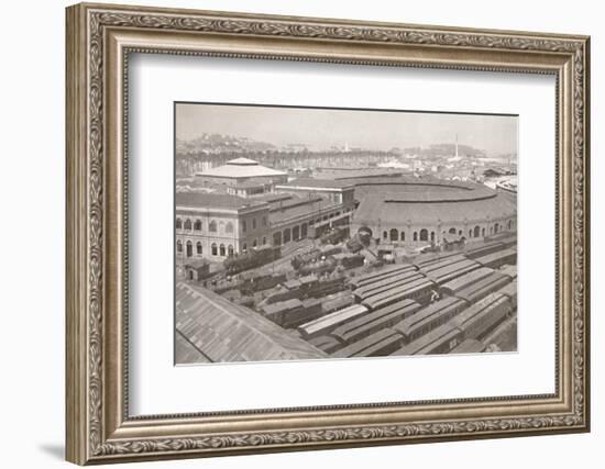'The Rio de Janeiro Terminus of the Central Railway of Brazil', 1914-Unknown-Framed Photographic Print