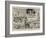 The Riots in Paris, Scenes on the Boulevard St Germain-Paul Destez-Framed Giclee Print