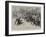 The Riots in Sicily, Stoning a Priest at Gibellina-null-Framed Giclee Print