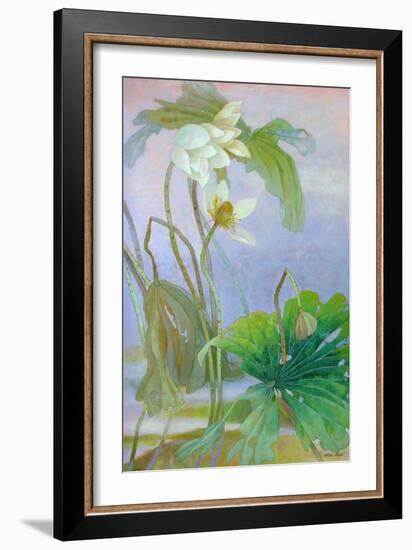 The Rise of White Lotus-Ailian Price-Framed Art Print