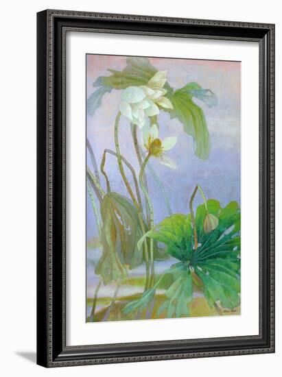 The Rise of White Lotus-Ailian Price-Framed Art Print