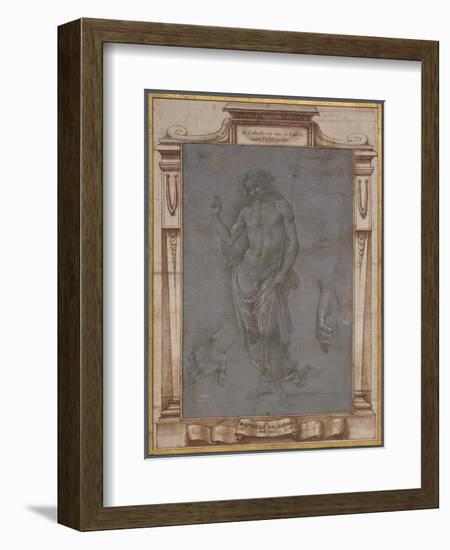 The Risen Christ-Raffaellino del Garbo-Framed Art Print