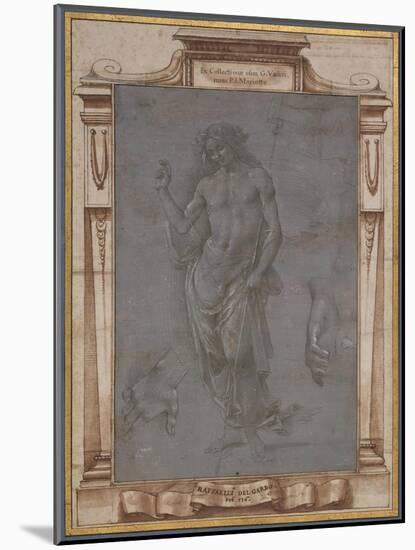 The Risen Christ-Raffaellino del Garbo-Mounted Art Print