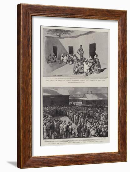 The Rising in Rhodesia-Charles Edwin Fripp-Framed Giclee Print