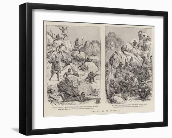 The Rising in Rhodesia-William Ralston-Framed Giclee Print