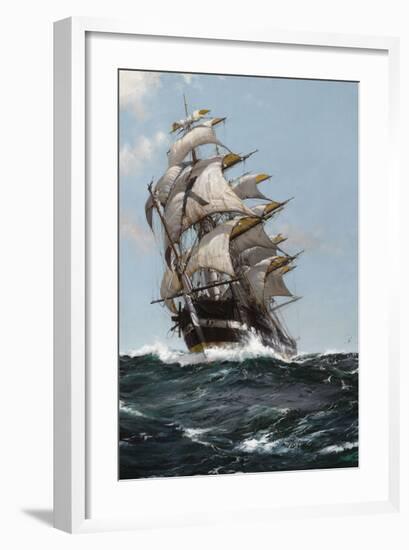 The Rising Moon-Montague Dawson-Framed Premium Giclee Print