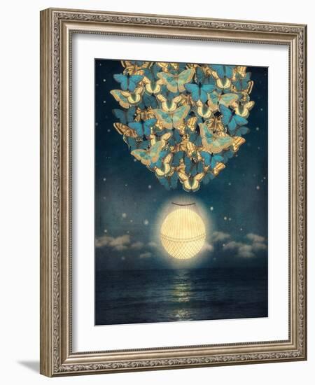 The Rising Moon-Paula Belle Flores-Framed Art Print