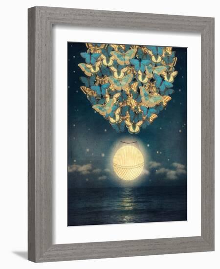 The Rising Moon-Paula Belle Flores-Framed Art Print