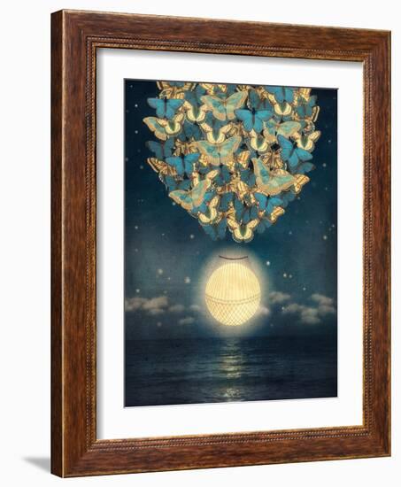 The Rising Moon-Paula Belle Flores-Framed Art Print