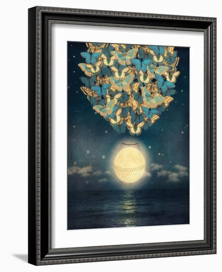 The Rising Moon-Paula Belle Flores-Framed Art Print