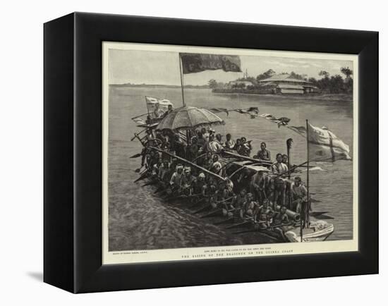 The Rising of the Brassmen on the Guinea Coast-Robert Barnes-Framed Premier Image Canvas