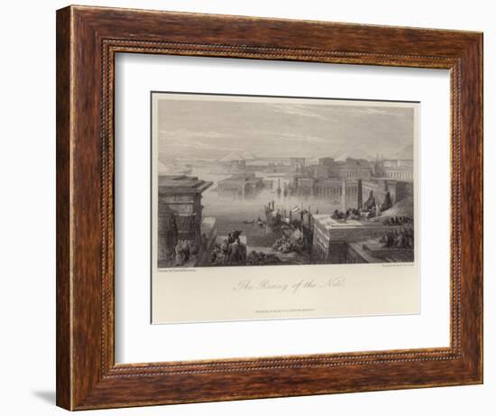 The Rising of the Nile-David Roberts-Framed Giclee Print