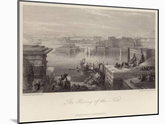 The Rising of the Nile-David Roberts-Mounted Giclee Print