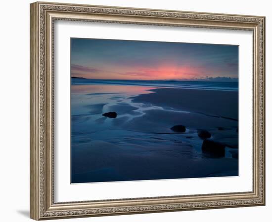 The Rising Sun High Lights Atmospheric Ash Travelled from Far Away in Chile-Matt Smith-Framed Photographic Print