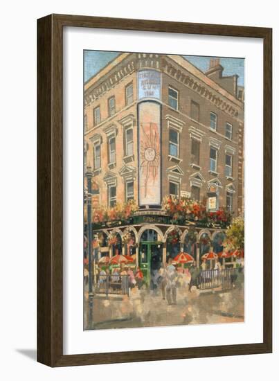 The Rising Sun, Marylebone-Peter Miller-Framed Giclee Print