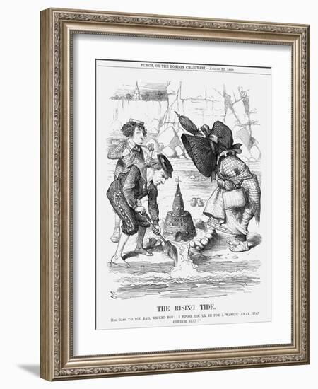 The Rising Tide, 1868-John Tenniel-Framed Giclee Print