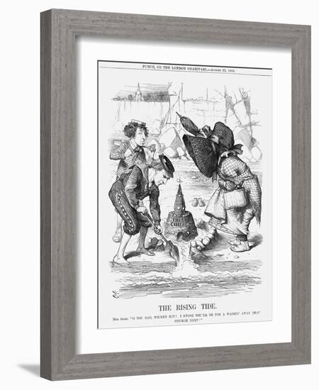 The Rising Tide, 1868-John Tenniel-Framed Giclee Print