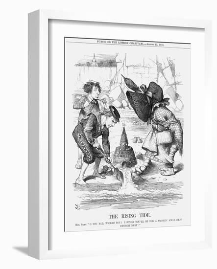 The Rising Tide, 1868-John Tenniel-Framed Giclee Print