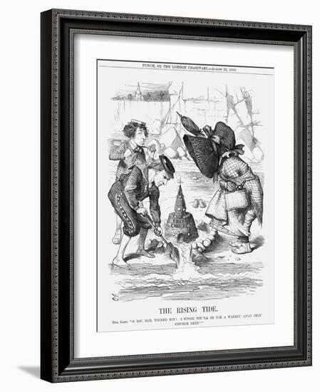 The Rising Tide, 1868-John Tenniel-Framed Giclee Print