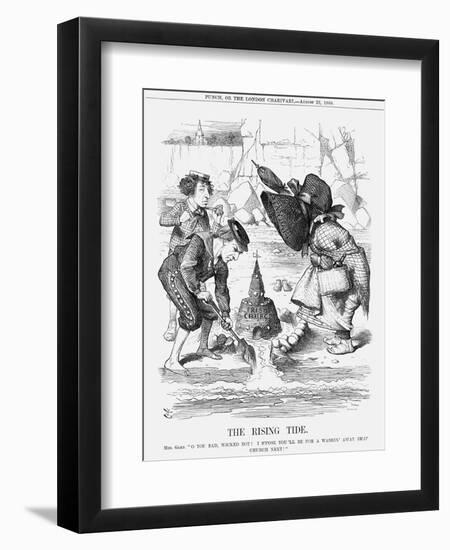 The Rising Tide, 1868-John Tenniel-Framed Giclee Print