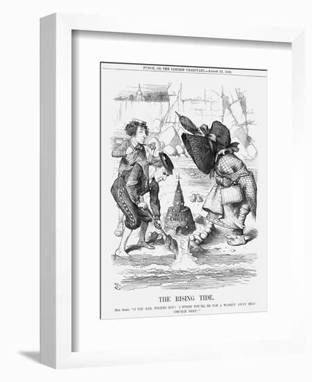 The Rising Tide, 1868-John Tenniel-Framed Giclee Print