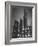 The Rising Towers of Monsanto Chemical Plant Which Makes Styrene Used in Rubber, Paint and Plastic-W^ Eugene Smith-Framed Photographic Print