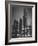 The Rising Towers of Monsanto Chemical Plant Which Makes Styrene Used in Rubber, Paint and Plastic-W^ Eugene Smith-Framed Photographic Print