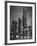 The Rising Towers of Monsanto Chemical Plant Which Makes Styrene Used in Rubber, Paint and Plastic-W^ Eugene Smith-Framed Photographic Print