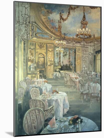 The Ritz Restaurant-Peter Miller-Mounted Giclee Print