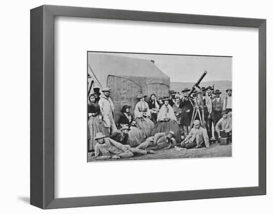 'The Rivabellosa Expedition, 1860', 1860, (1904)-Unknown-Framed Photographic Print