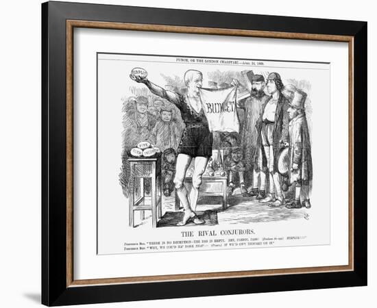 The Rival Con Jurors, 1869-John Tenniel-Framed Giclee Print