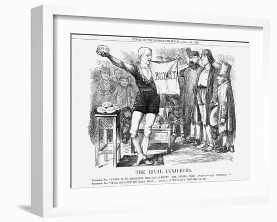 The Rival Con Jurors, 1869-John Tenniel-Framed Giclee Print