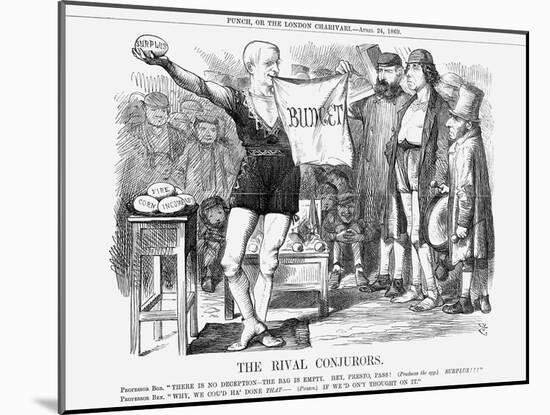 The Rival Con Jurors, 1869-John Tenniel-Mounted Giclee Print