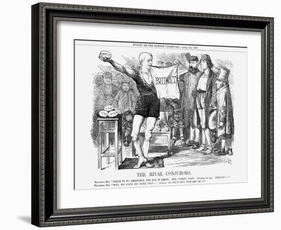 The Rival Con Jurors, 1869-John Tenniel-Framed Giclee Print