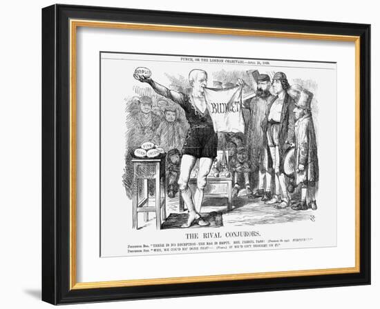 The Rival Con Jurors, 1869-John Tenniel-Framed Giclee Print