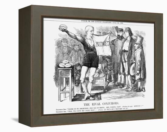 The Rival Con Jurors, 1869-John Tenniel-Framed Premier Image Canvas